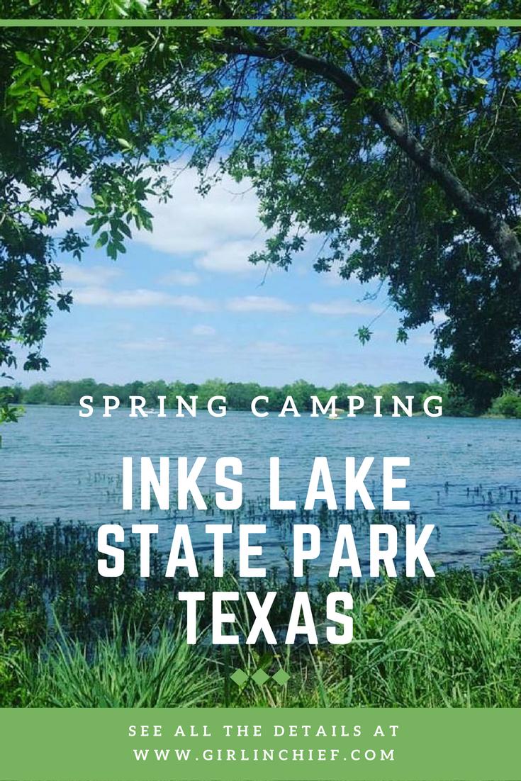 Spring Camping at Inks Lake State Park Texas
