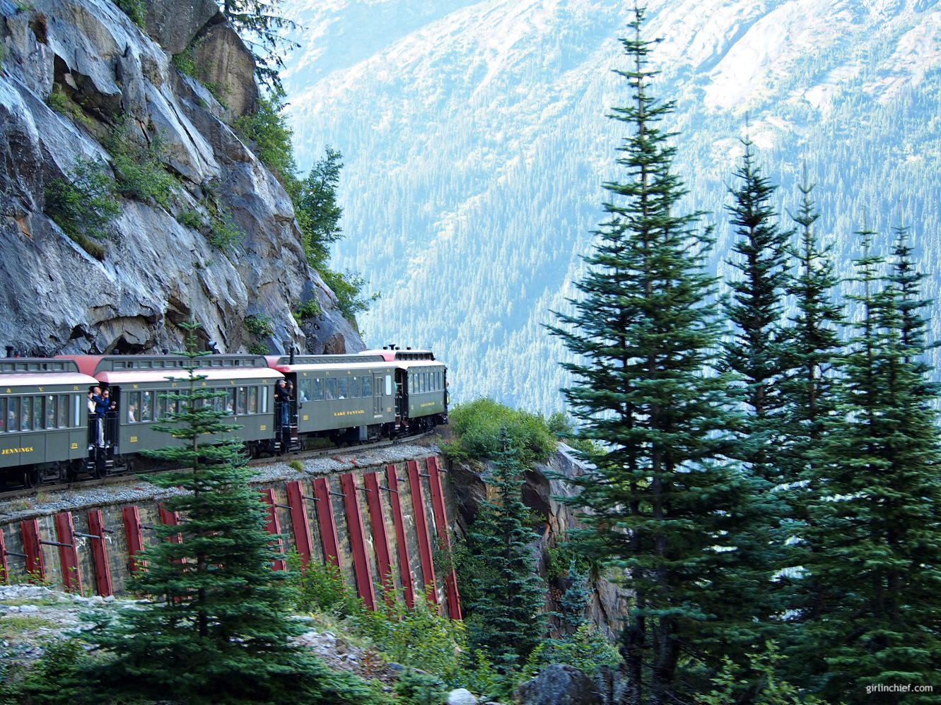 Alaska Cruise : Seeing Alaska's Beauty by Train on the White Pass & Yukon Rail