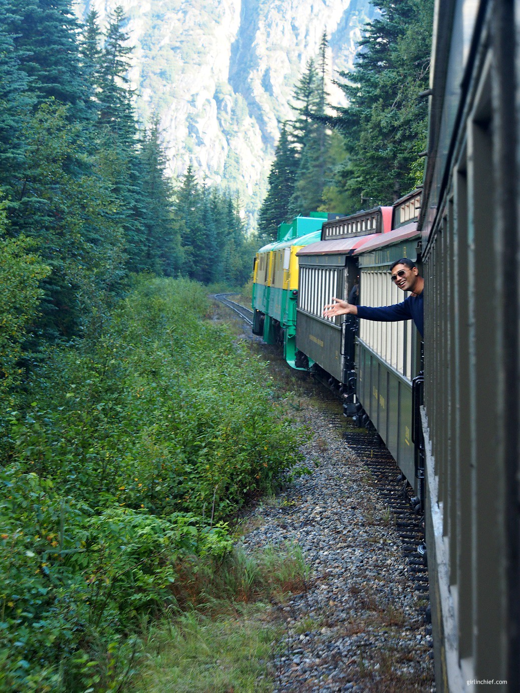 Alaska Cruise : Seeing Alaska's Beauty by Train on the White Pass & Yukon Rail