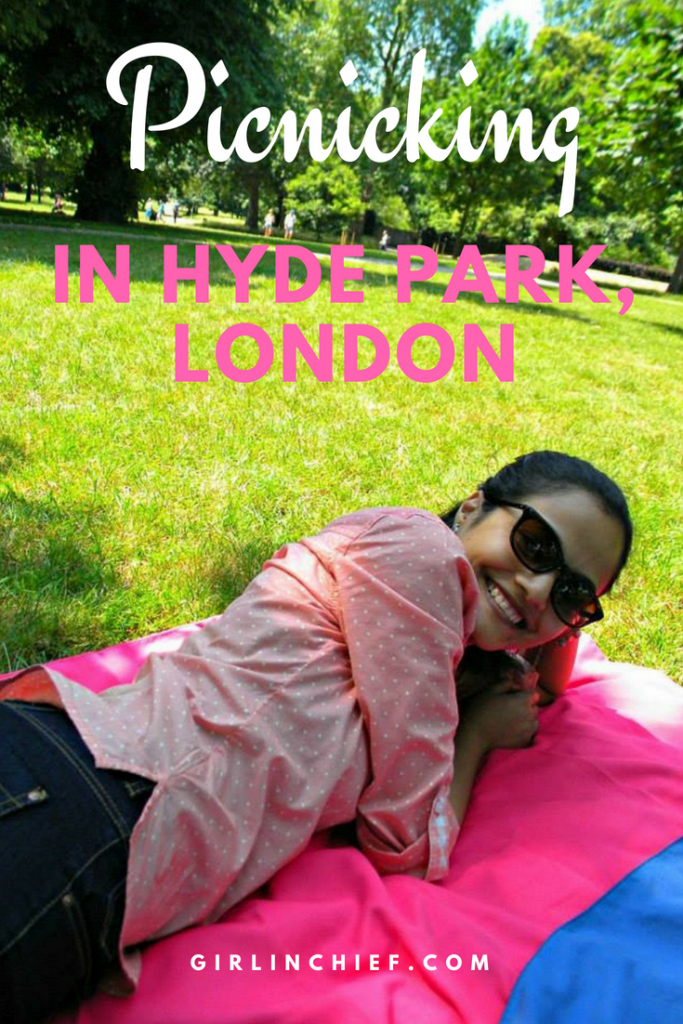 Picnicking in Hyde Park, London #picnic #hydepark #london #summer