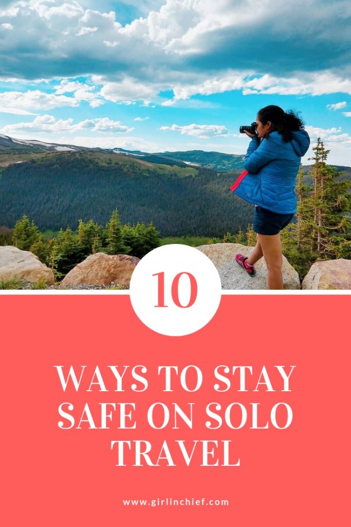 10 Ways to Stay Safe When Traveling Solo  #solotravel #traveltips #travelsafety #traveling #travelling